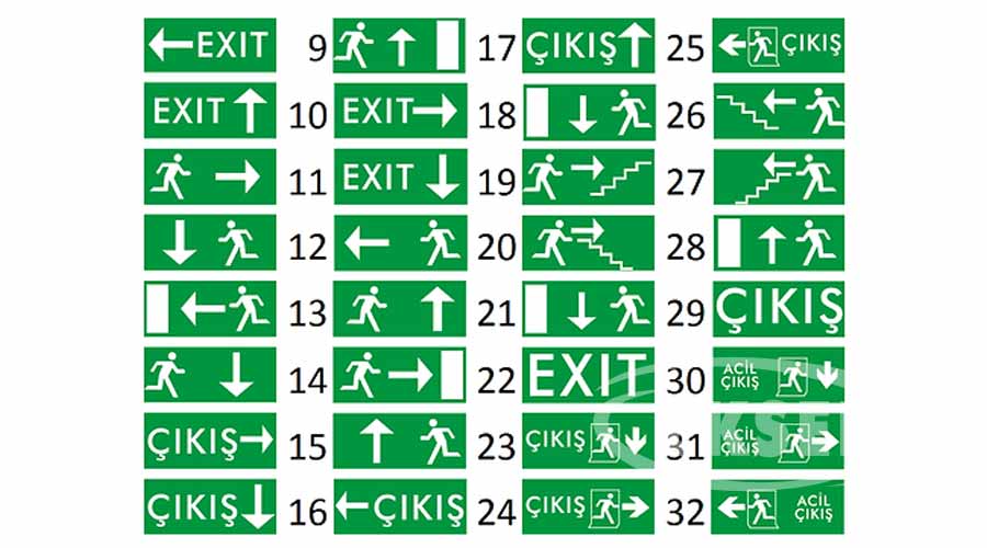 Acil Çıkış Armatürü Ne İçin Kullanılır? - Eksel Yangın Acil Çıkış Armatürü Ne İçin Kullanılır? - Eksel Yangın