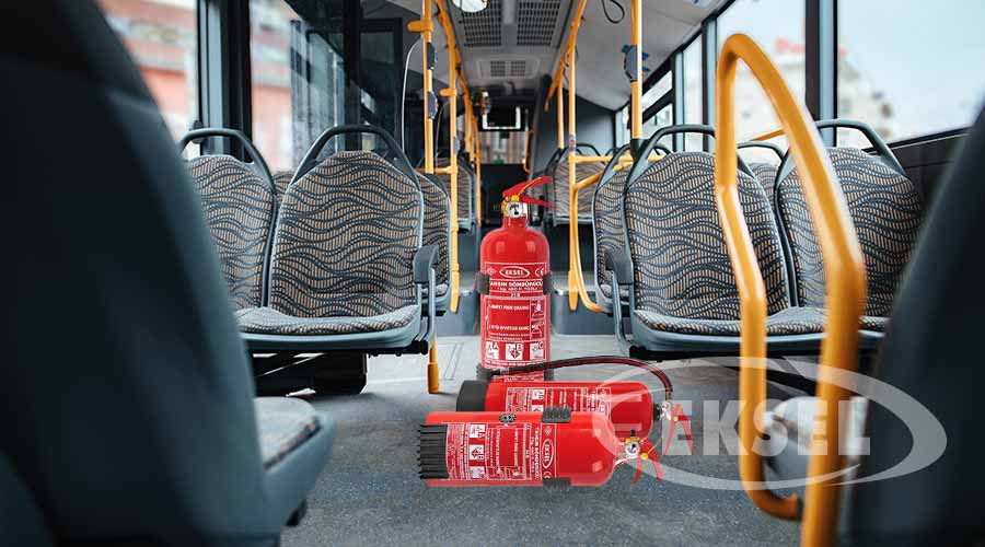 Otobüs Araç Yangın Söndürme Tüpü - Eksel Yangın Otobüs Araç Yangın Söndürme Tüpü - Eksel Yangın