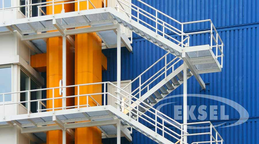 Yangın Merdiveni Şart mı? - Eksel Yangın Yangın Merdiveni Şart mı? - Eksel Yangın