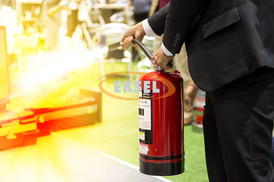 Belirli Yangın Senaryolarında Karbondioksit Gazının Etkili Kullanımı - Eksel Yangın